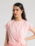 MIDI DRAPERY DRESS